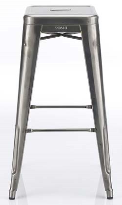tabouret stool silver