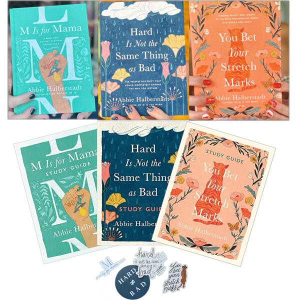 M Is for Mama Trilogy + Study Guides + Stickers Complete Bundle